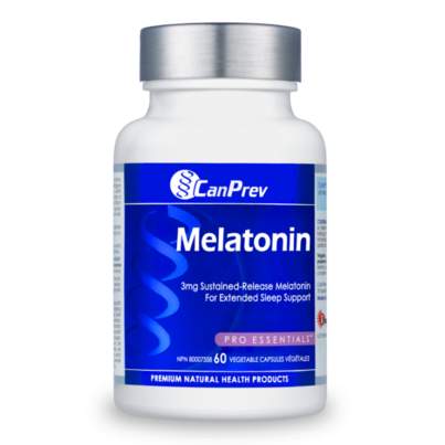 CanPrev Melatonin 3mg Sustained-Release