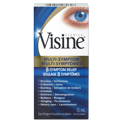 Visine Multi-Symptom 8-Symptom Relief
