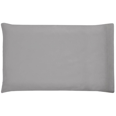 Kushies Percale Toddler Pillow Case Grey