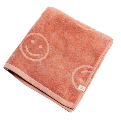 Happy Place Poolside Terry Towel Terracotta