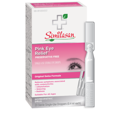 Similasan Pink Eye Relief Single-Use Droppers