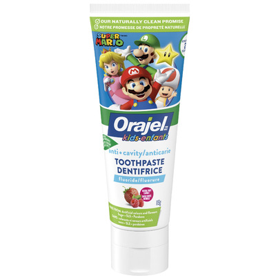Orajel Kids Super Mario Fluoride Toothpaste