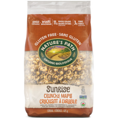 Nature's Path Organic Crunchy Sunrise Maple Cereal EcoPac Bag