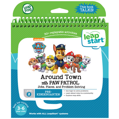 LeapFrog LeapStart Around Town With PAW Patrol Activity Book