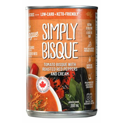 Sprague Simply Bisque With Tomato, Red Peppers & Cream Soup