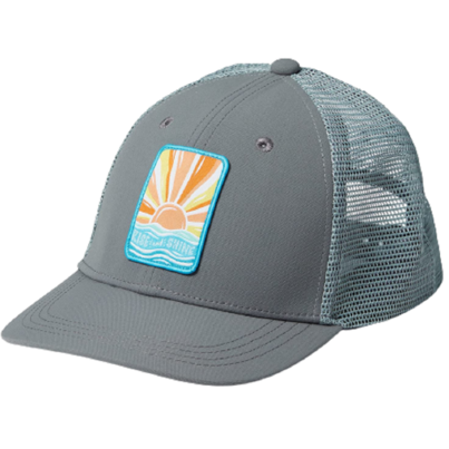 Sunday Afternoon Kids Feel Good Trucker Hat Rise And Shine And Charcoal