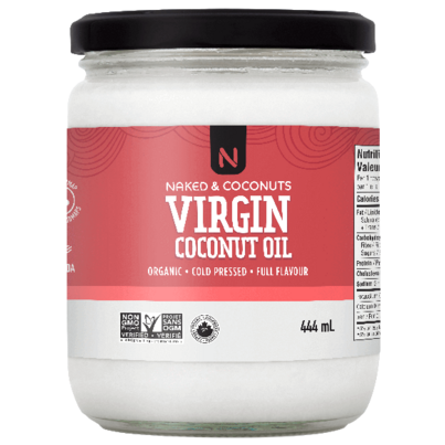Naked Coconuts Organic Virgin Coconut Oil Small
