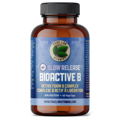 Pure Lab Vitamins Bioactive B Complex Slow Release