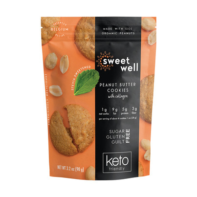 Sweetwell Cookies Peanut Butter With Collagen