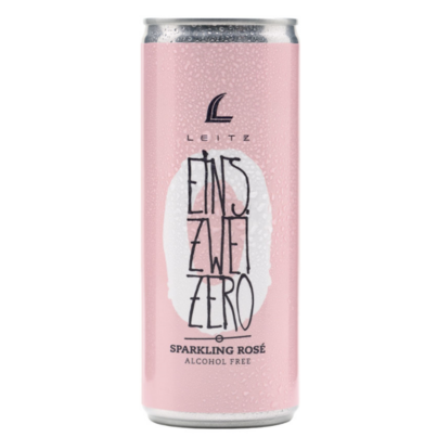 Leitz Einz-Zwei Zero Alcohol Free Sparkling Rose Can