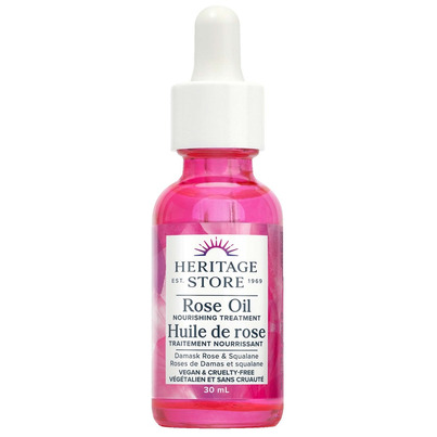 Heritage Store Rose Oil Nourishing Treatment