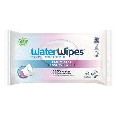 WaterWipes Adult Wipes