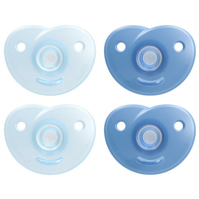 Philips AVENT Soothie Heart Pacifier Blue/Light Blue