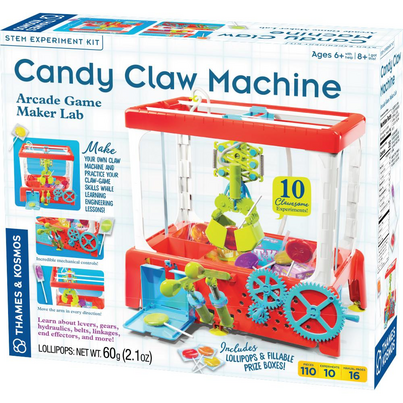 Thames & Kosmos Candy Claw Machine Arcade Game Maker Lab