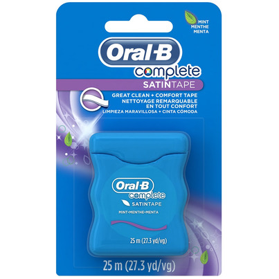 Oral-B Complete SatinTape Dental Floss Mint