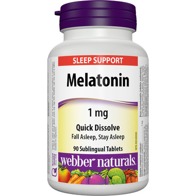 Webber Naturals Quick Dissolve Melatonin