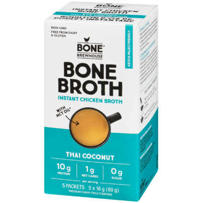 Bone Brewhouse Thai Coconut Instant Chicken Bone Broth