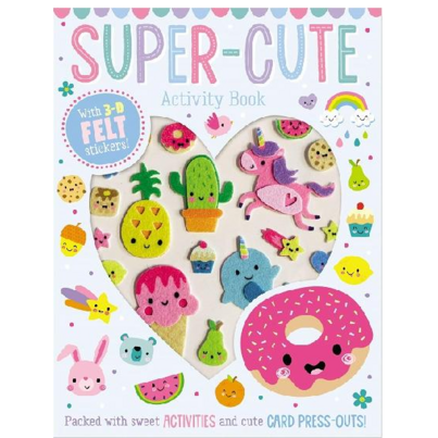 Make Believe Ideas Super Cute Sticker Activity Book