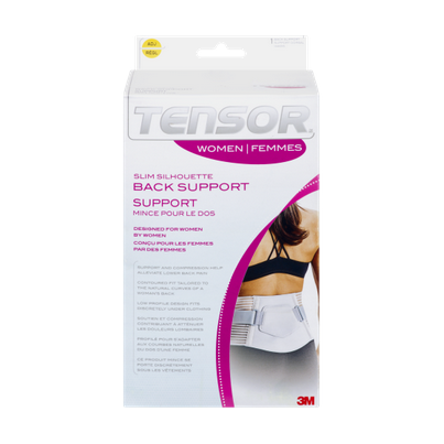 Tensor Women's Slim Silhouette Back Support Adjustable