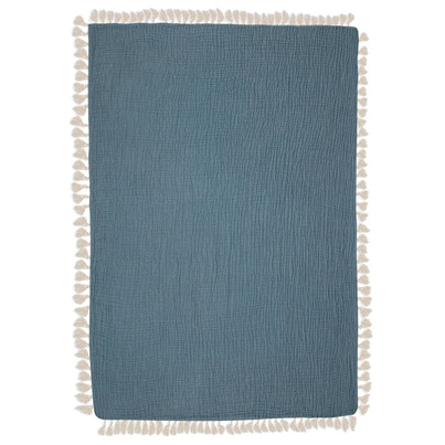 Crane Baby 6-Layer Muslin Blanket Riverstone