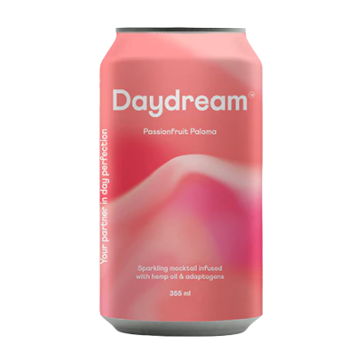 Daydream Passionfruit Paloma Adaptogen Infused Sparkling Mocktail