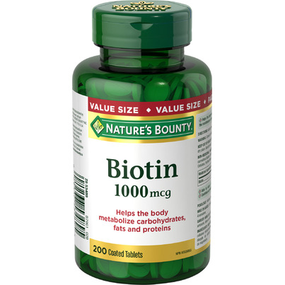 Nature's Bounty Biotin Value Size