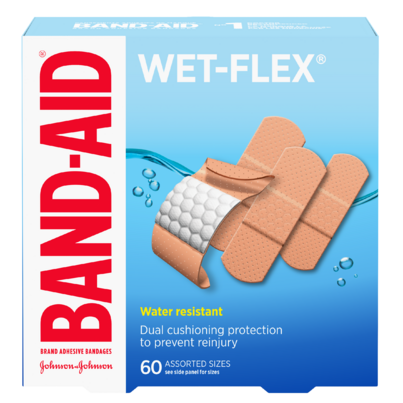 Band-Aid Wet Flex Assorted Value Pack