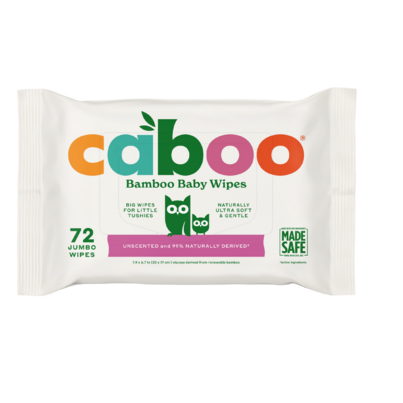 Caboo Bamboo Baby Wipes Unscented