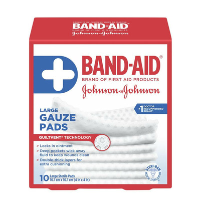 Band-Aid Brand Large Gauze Pads
