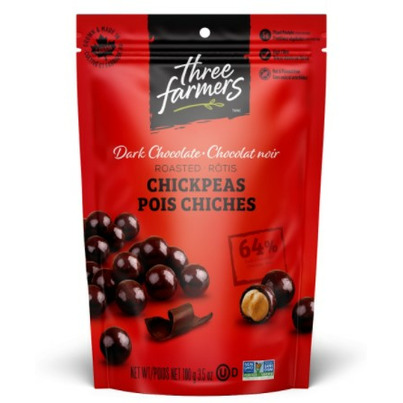 Three Farmers Dark Chocolate Chickpeas