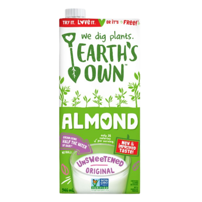 Earth's Own Almond Fresh Original Unsweetened