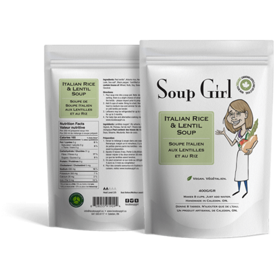 Soup Girl Italian Rice & Lentil Soup