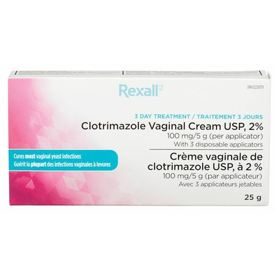Rexall Clotrimazole 2% Vaginal Cream