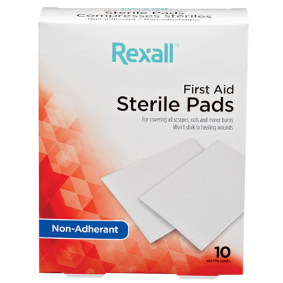 Rexall Sterile Pads 3 X 4