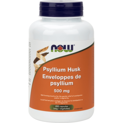 NOW Foods Psyllium Husk 500mg