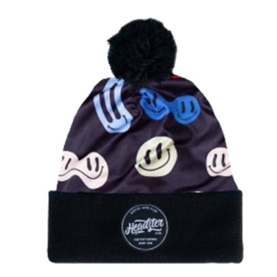 Headster Kids Jersey Toque Happy Face
