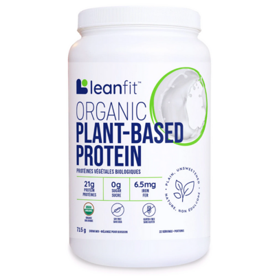 LeanFit Organic Plant-Based Protein Unflavoured