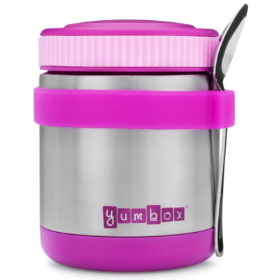 Yumbox Zuppa Food Jar With Band & Spoon Bijoux Purple