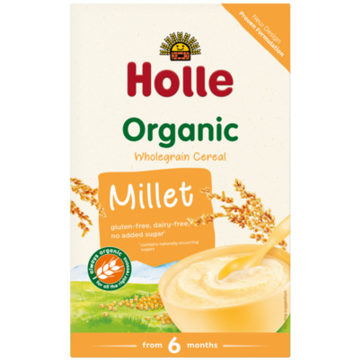 Holle Organic Wholegrain Millet Cereal