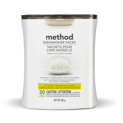 Method Dishwasher Detergent Packs Lemon Mint