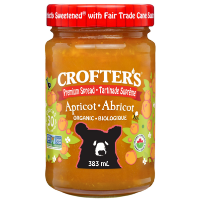 Crofters Organic Apricot Premium Spread