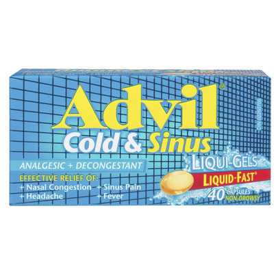 Advil Cold & Sinus Liqui-Gels