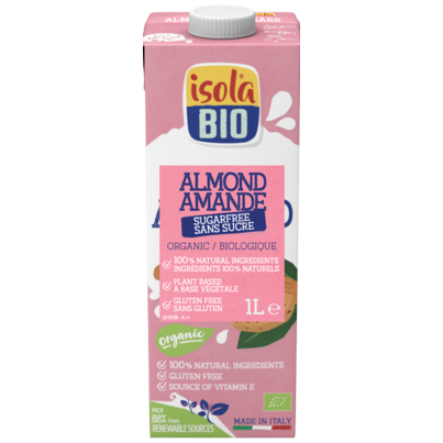 Isola Bio Organic Almond Beverage Sugar Free