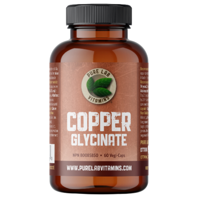 Pure Lab Vitamins Copper Glycinate 1mg