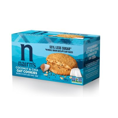 Nairn's Coconut & Chia Oat Cookies