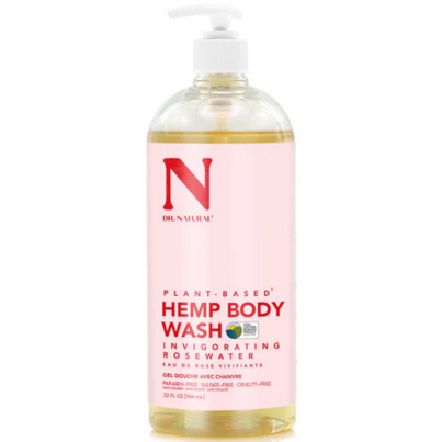 Dr. Natural Hemp Body Wash Rosewater