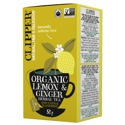 Clipper Organic Lemon & Ginger Tea