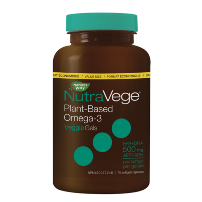 NutraVege Plant-Based Omega-3 Fresh Mint