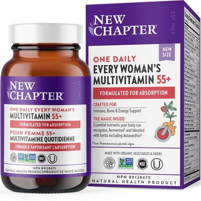 New Chapter One Daily Every Woman's 55+ Multivitamin