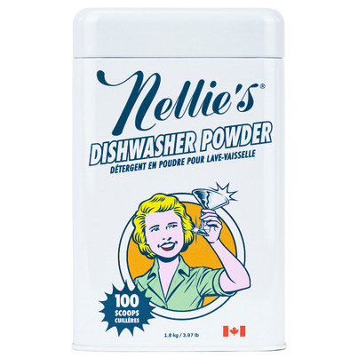 Nellie's Dishwasher Powder Tin